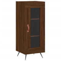 Thumbnail for Highboard Braun Eichen-Optik 34,5x34x180 cm Holzwerkstoff