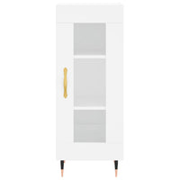 Thumbnail for Highboard Weiß 34,5x34x180 cm Holzwerkstoff