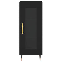 Thumbnail for Highboard Schwarz 34,5x34x180 cm Holzwerkstoff