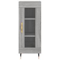 Thumbnail for Highboard Grau Sonoma 34,5x34x180 cm Holzwerkstoff