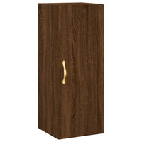 Thumbnail for Highboard Braun Eichen-Optik 34,5x34x180 cm Holzwerkstoff
