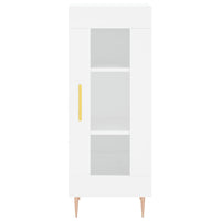 Thumbnail for Highboard Weiß 34,5x34x180 cm Holzwerkstoff