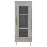 Thumbnail for Highboard Grau Sonoma 34,5x34x180 cm Holzwerkstoff