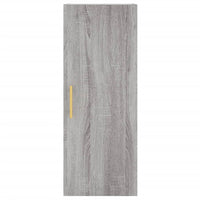 Thumbnail for Highboard Grau Sonoma 34,5x34x180 cm Holzwerkstoff