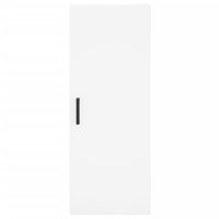 Thumbnail for Highboard Weiß 34,5x34x180 cm Holzwerkstoff
