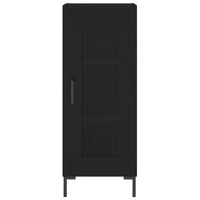 Thumbnail for Highboard Schwarz 34,5x34x180 cm Holzwerkstoff