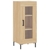 Thumbnail for Highboard Sonoma-Eiche 34,5x34x180 cm Holzwerkstoff
