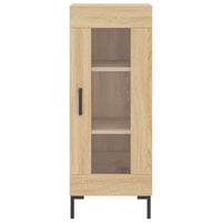 Thumbnail for Highboard Sonoma-Eiche 34,5x34x180 cm Holzwerkstoff
