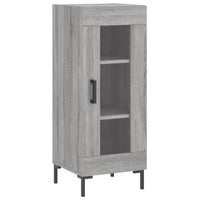 Thumbnail for Highboard Grau Sonoma 34,5x34x180 cm Holzwerkstoff