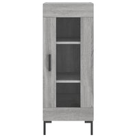 Thumbnail for Highboard Grau Sonoma 34,5x34x180 cm Holzwerkstoff