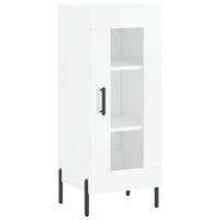 Thumbnail for Highboard Hochglanz-Weiß 34,5x34x180 cm Holzwerkstoff