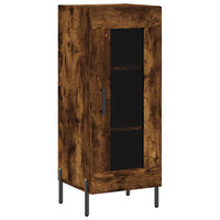 Thumbnail for Highboard Räuchereiche 34,5x34x180 cm Holzwerkstoff