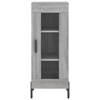 Thumbnail for Highboard Grau Sonoma 34,5x34x180 cm Holzwerkstoff