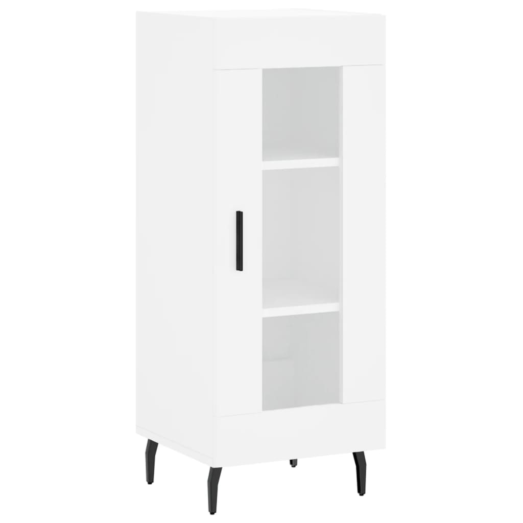 Highboard Weiß 34,5x34x180 cm Holzwerkstoff