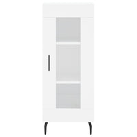 Thumbnail for Highboard Weiß 34,5x34x180 cm Holzwerkstoff