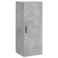Thumbnail for Highboard Betongrau 34,5x34x180 cm Holzwerkstoff