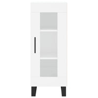Thumbnail for Highboard Weiß 34,5x34x180 cm Holzwerkstoff