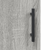Thumbnail for Highboard Grau Sonoma 34,5x34x180 cm Holzwerkstoff