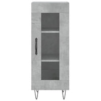 Thumbnail for Highboard Betongrau 34,5x34x180 cm Holzwerkstoff
