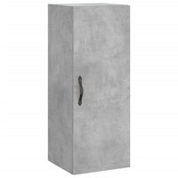 Thumbnail for Highboard Betongrau 34,5x34x180 cm Holzwerkstoff