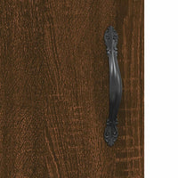Thumbnail for Highboard Braun Eichen-Optik 34,5x34x180 cm Holzwerkstoff
