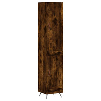 Thumbnail for Highboard Räuchereiche 34,5x34x180 cm Holzwerkstoff