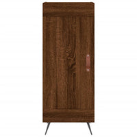 Thumbnail for Highboard Braun Eichen-Optik 34,5x34x180 cm Holzwerkstoff