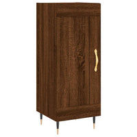 Thumbnail for Highboard Braun Eichen-Optik 34,5x34x180 cm Holzwerkstoff