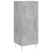 Thumbnail for Highboard Betongrau 34,5x34x180 cm Holzwerkstoff