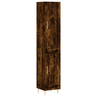 Thumbnail for Highboard Räuchereiche 34,5x34x180 cm Holzwerkstoff