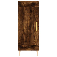 Thumbnail for Highboard Räuchereiche 34,5x34x180 cm Holzwerkstoff