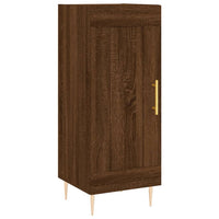 Thumbnail for Highboard Braun Eichen-Optik 34,5x34x180 cm Holzwerkstoff
