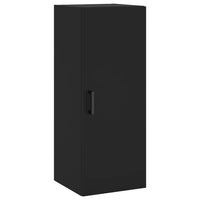 Thumbnail for Highboard Schwarz 34,5x34x180 cm Holzwerkstoff