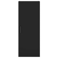 Thumbnail for Highboard Schwarz 34,5x34x180 cm Holzwerkstoff