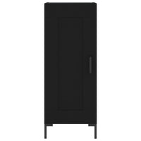 Thumbnail for Highboard Schwarz 34,5x34x180 cm Holzwerkstoff