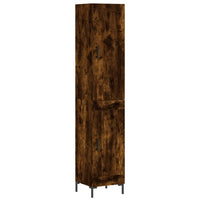 Thumbnail for Highboard Räuchereiche 34,5x34x180 cm Holzwerkstoff
