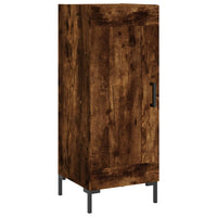 Thumbnail for Highboard Räuchereiche 34,5x34x180 cm Holzwerkstoff