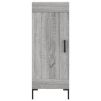 Thumbnail for Highboard Grau Sonoma 34,5x34x180 cm Holzwerkstoff