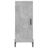 Thumbnail for Highboard Betongrau 34,5x34x180 cm Holzwerkstoff
