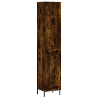 Thumbnail for Highboard Räuchereiche 34,5x34x180 cm Holzwerkstoff