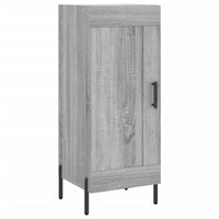 Thumbnail for Highboard Grau Sonoma 34,5x34x180 cm Holzwerkstoff