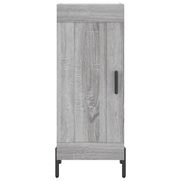 Thumbnail for Highboard Grau Sonoma 34,5x34x180 cm Holzwerkstoff