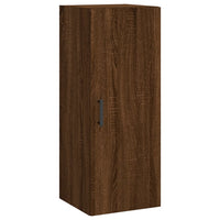 Thumbnail for Highboard Braun Eichen-Optik 34,5x34x180 cm Holzwerkstoff