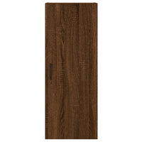 Thumbnail for Highboard Braun Eichen-Optik 34,5x34x180 cm Holzwerkstoff
