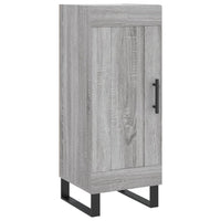 Thumbnail for Highboard Grau Sonoma 34,5x34x180 cm Holzwerkstoff