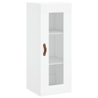 Thumbnail for Highboard Weiß 34,5x34x180 cm Holzwerkstoff