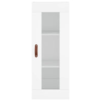 Thumbnail for Highboard Weiß 34,5x34x180 cm Holzwerkstoff