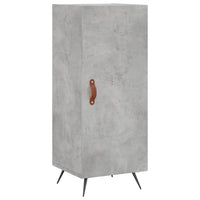Thumbnail for Highboard Betongrau 34,5x34x180 cm Holzwerkstoff