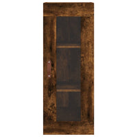 Thumbnail for Highboard Räuchereiche 34,5x34x180 cm Holzwerkstoff