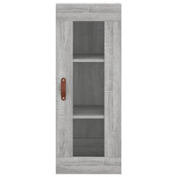 Thumbnail for Highboard Grau Sonoma 34,5x34x180 cm Holzwerkstoff